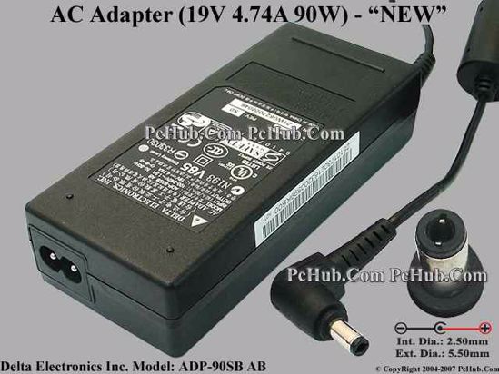 Chargeur ASUS ADP-90CD DB - 100-240V 1.5A 50-60Hz - 19V 4.74A
