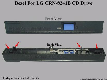 Picture of IBM Thinkpad I-Series 2611 Series CD-ROM - Bezel CRN-8241B