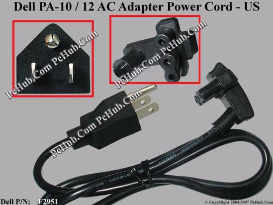 For Dell PA-10 & PA-12(Dell PN: F2951) AC Adapter