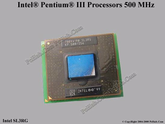 Mobile Intel® Pentium® III Processors 500 MHz SL3RG Intel SL3RG