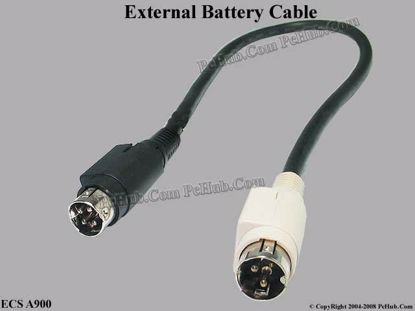Picture of ECS A900 Various Item (EM-903N), External Battery Cable.