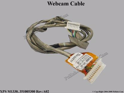 351005300 Rev:A02 , DT2 CCD CAMERA CABLE 