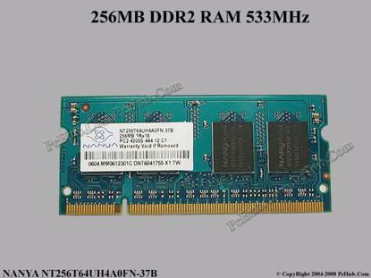 NT256T64UH4A0FN-37B , ACER P/N: KN.25603.020 KN256