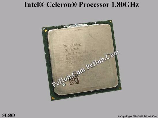 vrijwilliger Onschuldig kool Intel® Celeron® Processor 1.80GHz, Willamette-128 SL68D / 1800MHz / 128KB /  400MHz / 1.75V Intel SL68D Celeron 1800MHz CPU (Old Type). PcHub.com -  Laptop parts , Laptop spares , Server parts & Automation