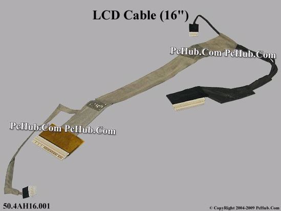 50.4AH16.001, SPS: 496841-001, HBU 16" LVDS Cable