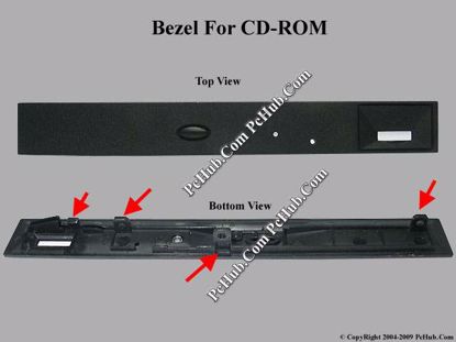 Picture of ASUS L2000E(L2E) CD-ROM - Bezel For CD-224E
