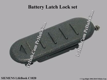 Picture of Fujitsu SIEMENS LifeBook C1020 Various Item Battery Latch Lock set