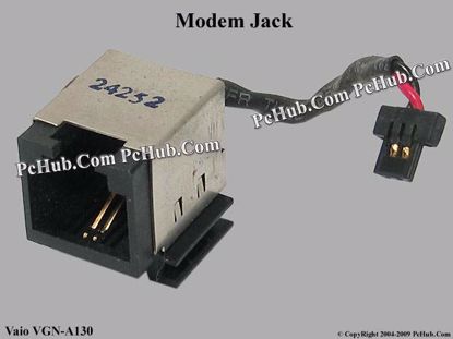 Picture of Sony Vaio VGN-A130 Various Item Modem Jack