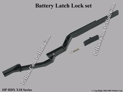 Picture of HP HDX X18 Series Various Item Battery Latch Lock set
