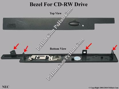 Picture of NEC Common Item (NEC) CD-RW - Bezel For CDR-2800A/2800B