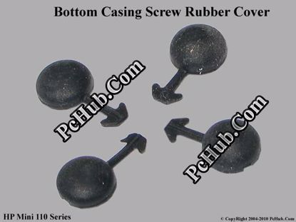 Picture of HP Mini 110 Series Various Item Bottom Casing Screw Rubber Cover