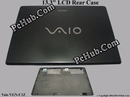 Picture of Sony Vaio VGN-C1Z LCD Rear Case 13.3", Black