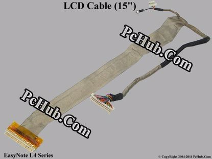 Picture of Packard Bell EasyNote L4 Series LCD Cable (15") .