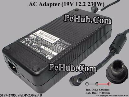 Chargeur ordinateur portable Compaq 18.5V 4.9A 90W connecteur 5.5mm x 2.5mm