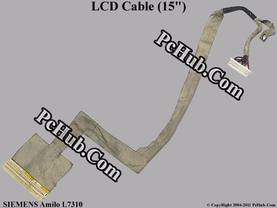 Picture of Fujitsu SIEMENS Amilo L7310 LCD Cable (15") 15.4"