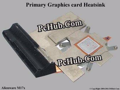 Picture of Dell Alienware M17x Series Cooling Heatsink Primary graphics card Heatsink