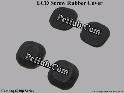 Picture of HP Compaq 6910p Series Various Item LCD Screw Rubber Cover