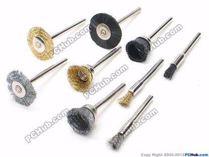 66428- Brass, Steel, nylon brushes