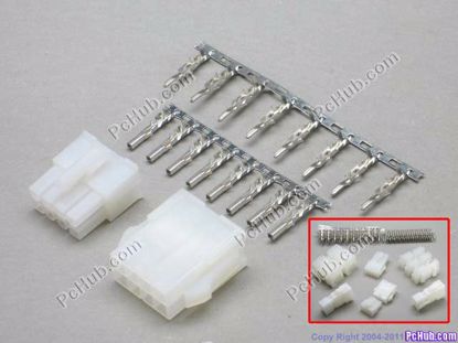 85-11104-10 Pin Connectors Straight New OVP TAMS