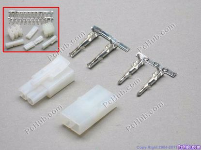 85-11104-10 Pin Connectors Straight New OVP TAMS