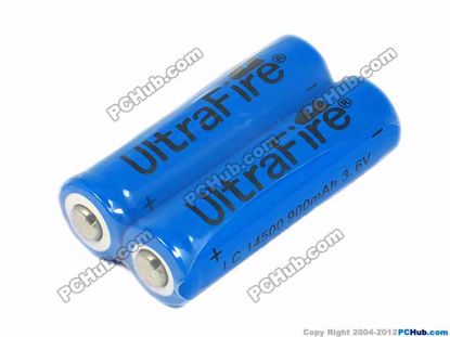 UltraFire 3000mAh 3.7V 18650 Rechargeable BRC Lithium Battery With  Protection Board(2PCS)