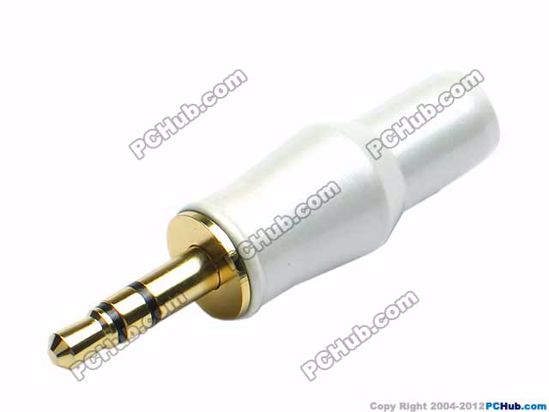 69873- Stereo. Gold / Peal Alloy Handle