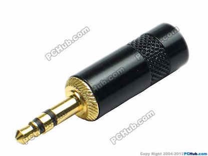 69874- Stereo. Gold / Black Alloy Handle
