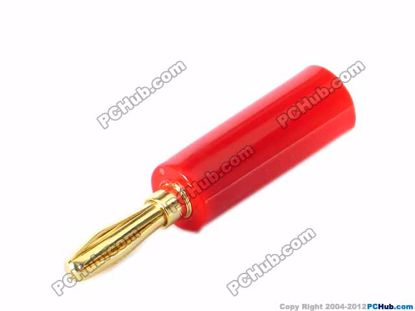 69956- 0534.  Screw Bracket In Red Plastic Handle