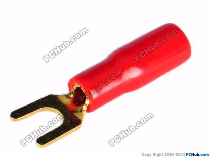 70049- 0515. Crimp Type. Red Rubber Handle