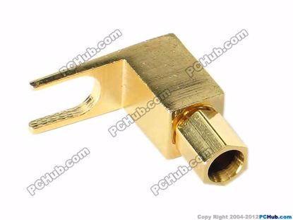 70057- 0537C. Screw Type. Gold Plated