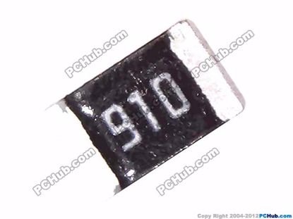 Picture of Semtech Resistor Thick Film 0805 0805. 0.125W. 91R. 910
