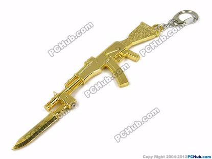 74305- Anodized alloy steel.  Gold Color