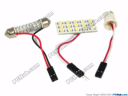 76021- T10 / Festoon. 15x1210 SMD White LED Light