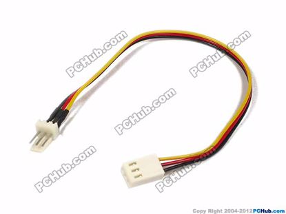 Cable Length: 195mm, 3 wire 3-pin connector