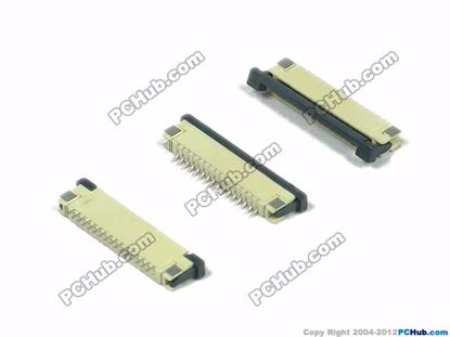 16-pin, 1.0mm Pitch, H=2.5mm, SMT type