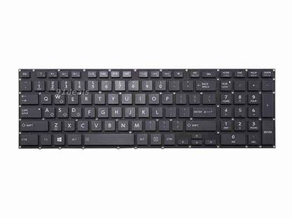 Picture of Toshiba Qosmio X70 Keyboard US, black withBacklit 