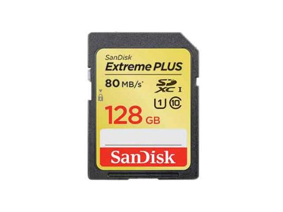 SDXC128GB, Extreme PLUS, SDSDX-128G