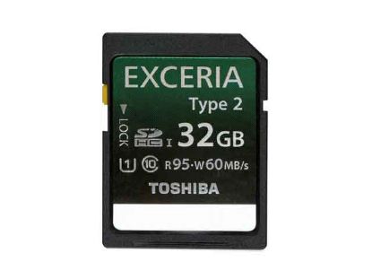 SDHC32GB, EXCERIA Type 2, SD-H32GR7WA6