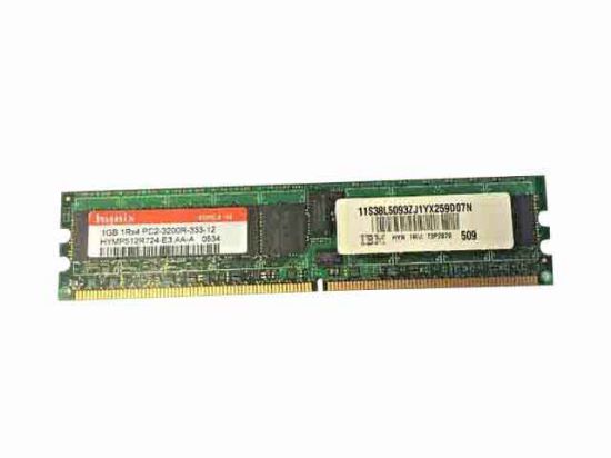 HYNIX 1 GB PC2-3200R DDR2 1RX4 MEMORY MODULE HYMP512R724-E3 