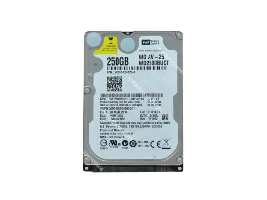 WD2500BUCT-63TWBY0