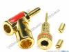 70022- 0846. Screw. Red Belt. Gold Plated Plug