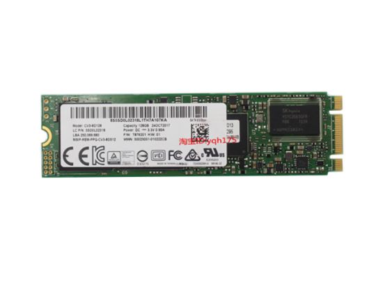 Picture of LITE-ON CV3-8D128 SSD M.2 NGFF 128GB & Below CV3-8D128, M.2 SSD 