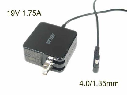 Picture of ASUS Common Item (Asus) AC Adapter- Laptop 19V 1.75A, 4.0/1.35mm, US 2P, Z7