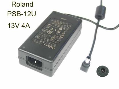 Picture of Roland PSB-12U AC Adapter 13V-19V 13V 4A, Barrel WP, C14, New