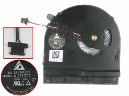 Picture of Delta Electronics NC55C02 Cooling Fan