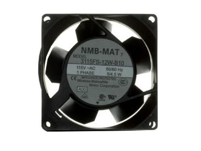 Picture of NMB-MAT / Minebea 3115FS-12W-B10 Server-Square Fan 3115FS-12W-B10