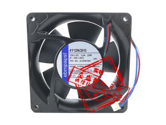 Picture of ebm-papst 4112N/2H3 Server-Square Fan 4112N/2H3