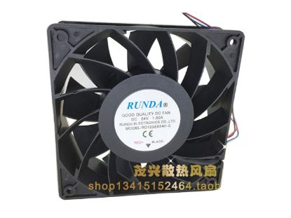 Picture of RUNDA RD1238B24H-S Server-Square Fan RD1238B24H-S