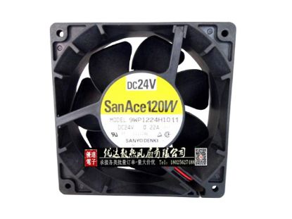 Picture of Sanyo Denki 9WP1224H1011 Server-Square Fan 9WP1224H1011
