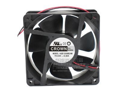 Picture of CROWN AGE12038B24M Server-Square Fan AGE12038B24M